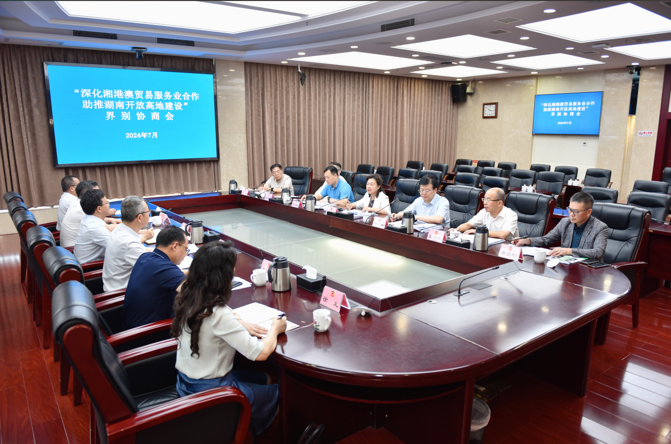 北冰建言：以科技合作為抓手，助推湘港澳服務(wù)貿(mào)易發(fā)展